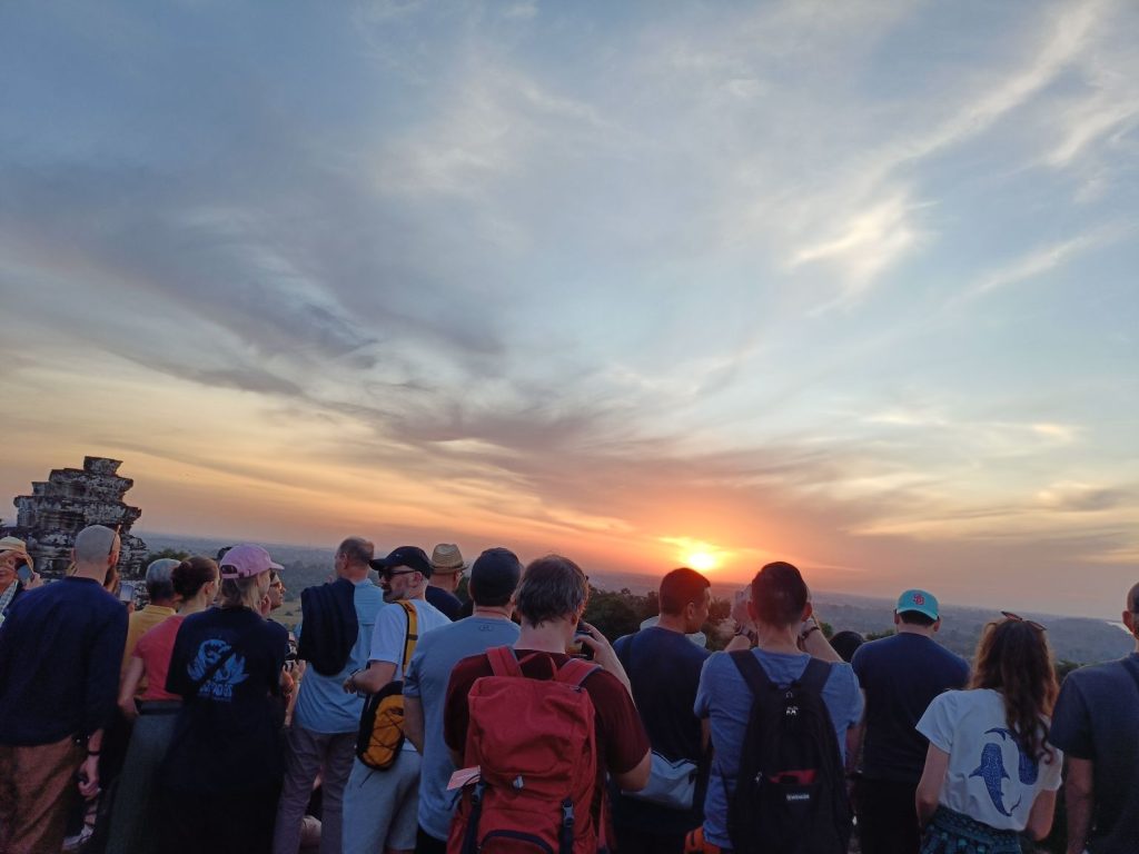 プレループ夕日